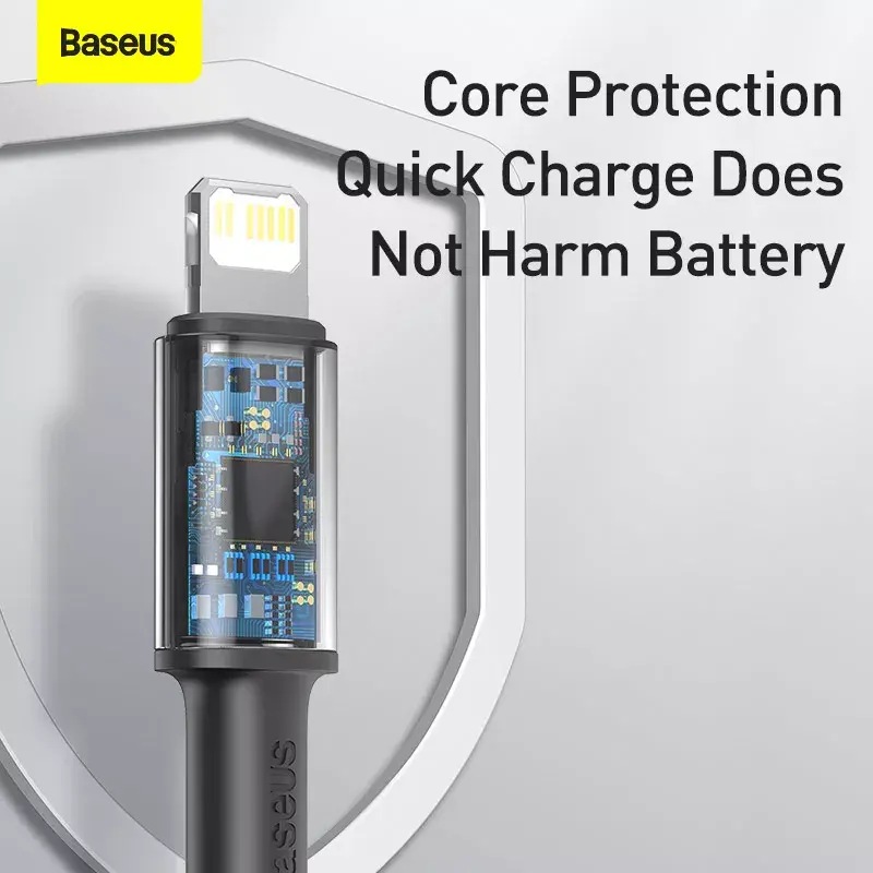 Lightning kabelis Baseus CATLGD-A01 2m melns