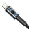 Lightning kabelis Baseus CATLGD-A01 2m melns