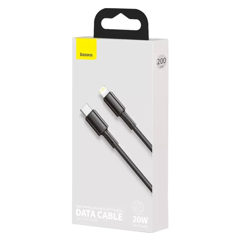 Lightning kabelis Baseus CATLGD-A01 2m melns
