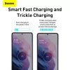 Baseus Super Si iekštelpu lādētājs balts ātrā uzlāde 12V 1xUSB-C