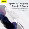 Baseus Super Si iekštelpu lādētājs balts ātrā uzlāde 12V 1xUSB-C