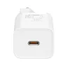 Baseus Super Si iekštelpu lādētājs balts ātrā uzlāde 12V 1xUSB-C