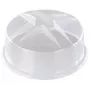 Hama S-Capo Caurspīdīgs PU plastmasas apaļš pārtikas pārsegs