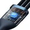 USB Type-C uz USB Type-A kabelis Baseus Flash Series II 100W 1.2m