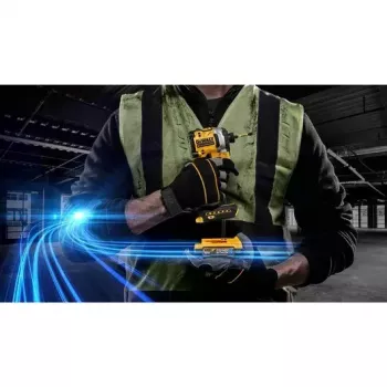 Triecienskrūvgriezis DeWALT DCF850E2T-QW 3250 RPM, 18V, 2 baterijas