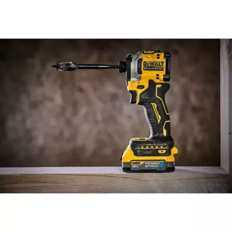 Triecienskrūvgriezis DeWALT DCF850E2T-QW 3250 RPM, 18V, 2 baterijas