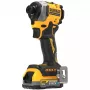Triecienskrūvgriezis DeWALT DCF850E2T-QW 3250 RPM, 18V, 2 baterijas
