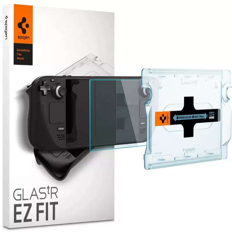 Spigen EZ FIT GLAS.tR caurspīdīgs rūdīts stikls
