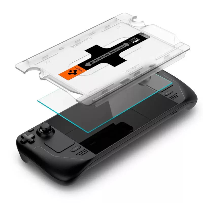 Spigen EZ FIT GLAS.tR caurspīdīgs rūdīts stikls