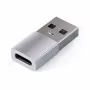 Satechi ST-TAUCS kabeļa savienotāja adapteris USB-A USB-C sudrabkrāsā