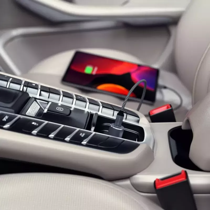 Auto lādētājs Satechi ST-TCPDCCM 72 W divu pieslēgvietu USB Power Delivery ātras uzlādes