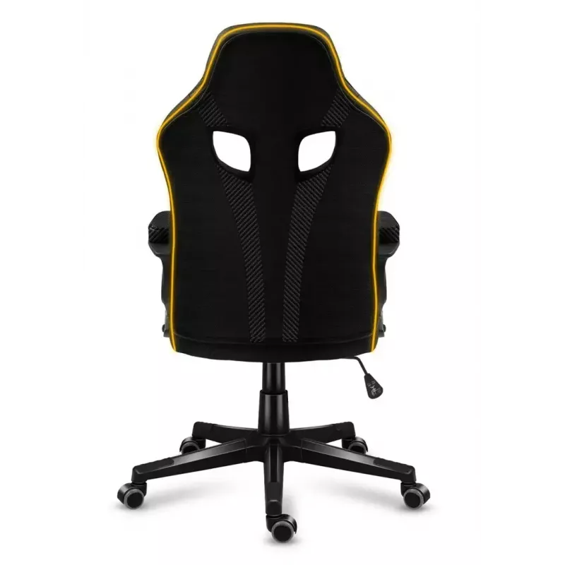 Spēļu krēsls huzaro Force 2.5 RGB Mesh — elpojošs siets, RGB apgaismojums, regulējams augstums, noliecams, 130 kg ietilpība