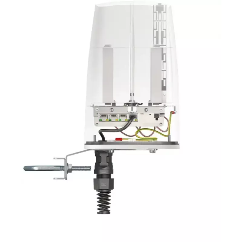 Daudzvirzienu tīkla antena QuWireless QuSpot AX10S, 2,4–2,5 / 4,7–6 GHz, maks. 7 dBi, PoE/LAN, vertikālā polarizācija