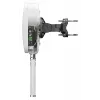 Virziena tīkla antena QuWireless QuMax PoE/LAN, daudzjoslu 0.694–2.7 GHz un 2.4–2.5 GHz, maks. pastiprinājums 6 dBi, vertikāla polarizācija
