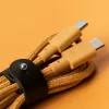 USB-C uz USB-C kabelis native union Belt kabelis 1,2 m dzeltens