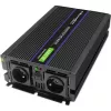 Strāvas pārveidotājs QOLTEC Monolith 4000 MS Wave 12V uz 230V 2000/4000W ar USB