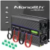 Strāvas pārveidotājs QOLTEC Monolith 4000 MS Wave 12V uz 230V 2000/4000W ar USB