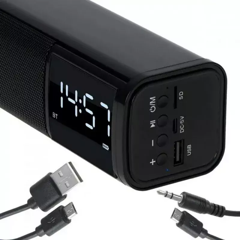Pārnēsājams Bluetooth skaļrunis Adler AD 1191 5W, bezvadu, kompakts, melns