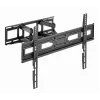 Grīdas TV stiprinājums Gembird WM-80ST-03 37 collu–80 collu ekrāniem, VESA 100x100–600x400, slīpums -15°–3°, pagriešana ±60°, maks. slodze 40 kg, melns