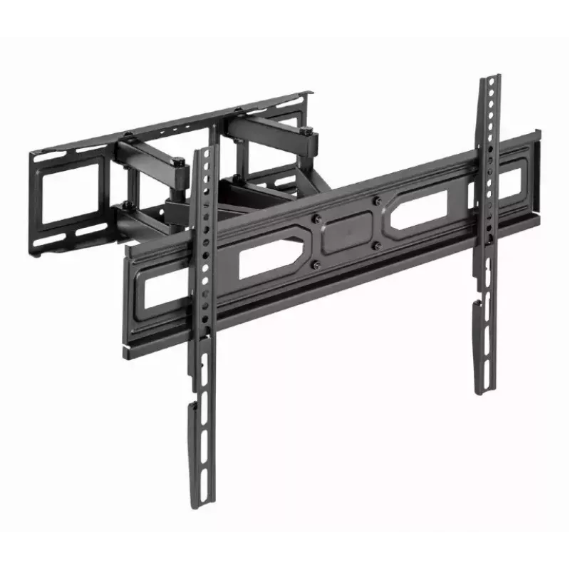 Grīdas TV stiprinājums Gembird WM-80ST-03 37 collu–80 collu ekrāniem, VESA 100x100–600x400, slīpums -15°–3°, pagriešana ±60°, maks. slodze 40 kg, melns
