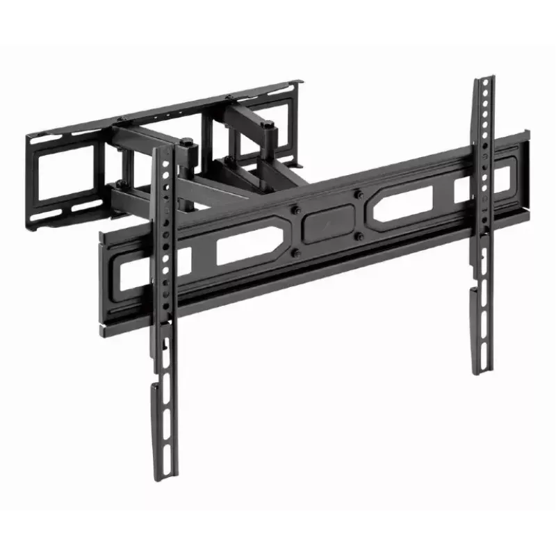 Grīdas TV stiprinājums Gembird WM-80ST-03 37 collu–80 collu ekrāniem, VESA 100x100–600x400, slīpums -15°–3°, pagriešana ±60°, maks. slodze 40 kg, melns