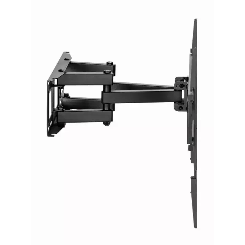 Grīdas TV stiprinājums Gembird WM-80ST-03 37 collu–80 collu ekrāniem, VESA 100x100–600x400, slīpums -15°–3°, pagriešana ±60°, maks. slodze 40 kg, melns