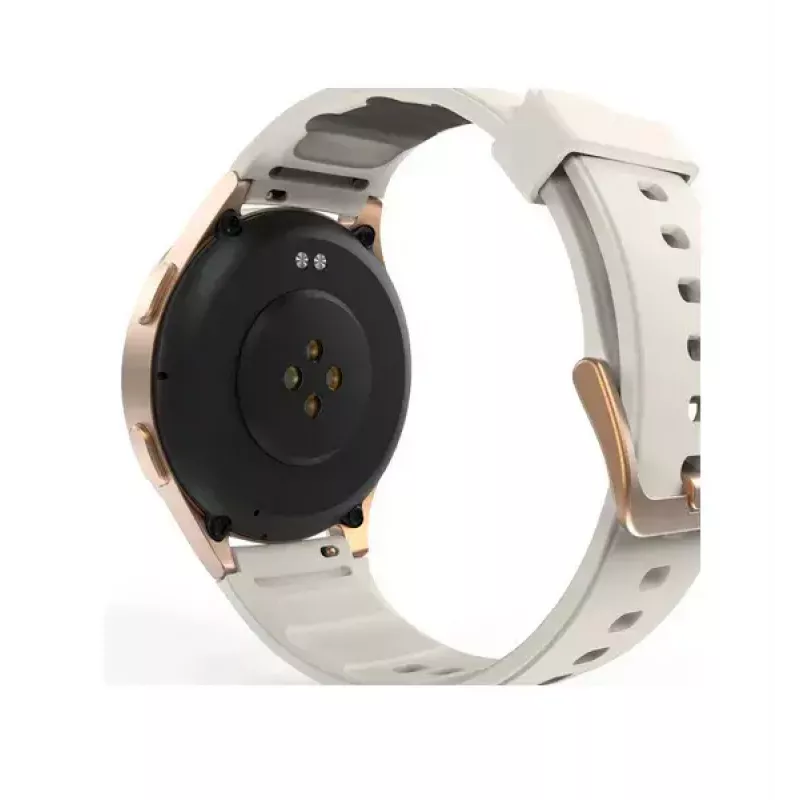 Hama Smartwatch 8900 3.3 cm (1.3 collas) AMOLED 42 mm Digitāls 466 x 466 pikseļi Skārienjūtīgs Zelts GPS (satelīts)
