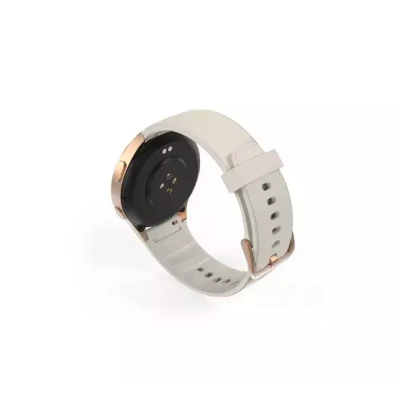 Hama Smartwatch 8900 3.3 cm (1.3 collas) AMOLED 42 mm Digitāls 466 x 466 pikseļi Skārienjūtīgs Zelts GPS (satelīts)