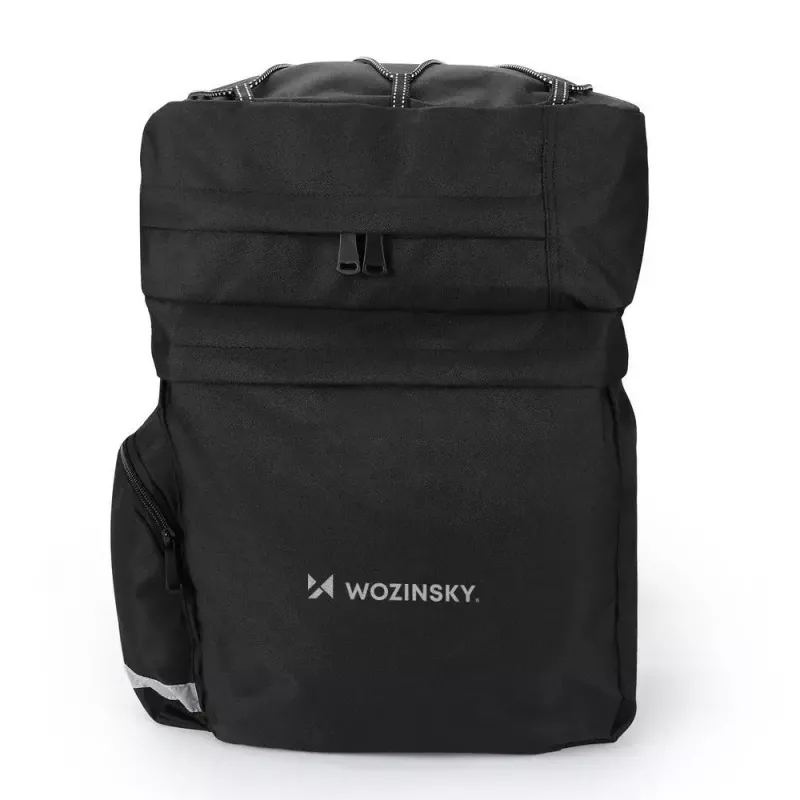 Velosomata Wozinsky WBB13BK 60L melna universāla – sānu/aizmugures bagāžnieka soma, 60 L ietilpība
