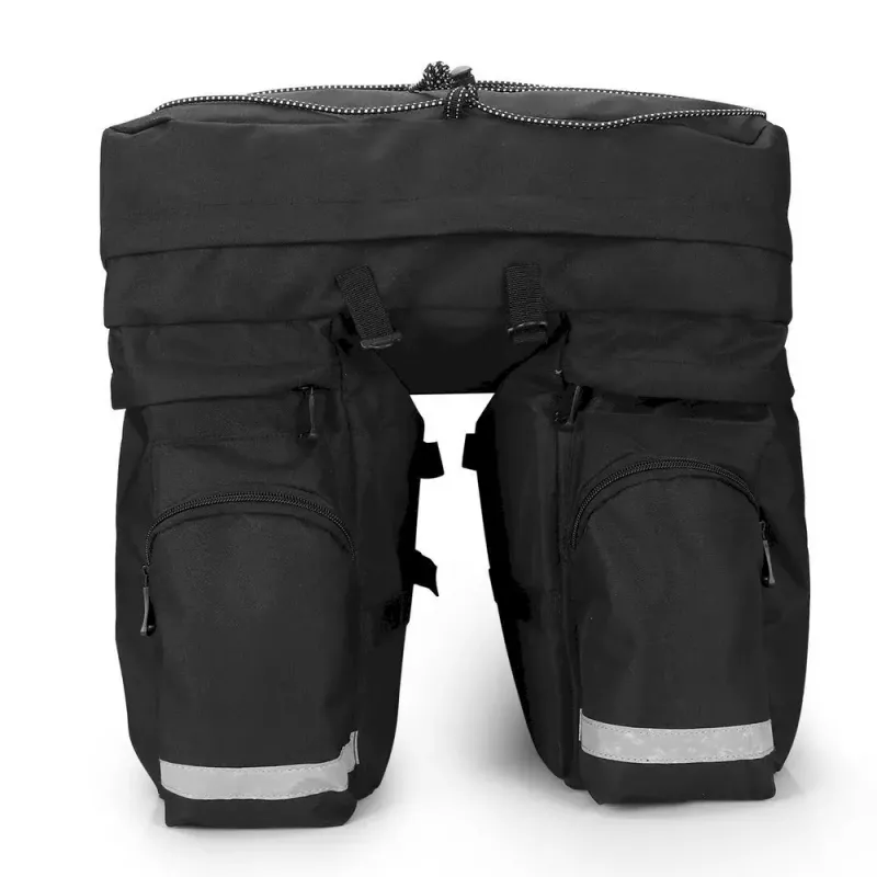 Velosomata Wozinsky WBB13BK 60L melna universāla – sānu/aizmugures bagāžnieka soma, 60 L ietilpība