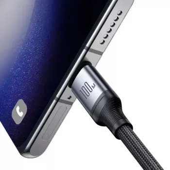 USB-C uz 2× USB-C kabelis Joyroom SA21-1T2 100W 1,5m (melns)
