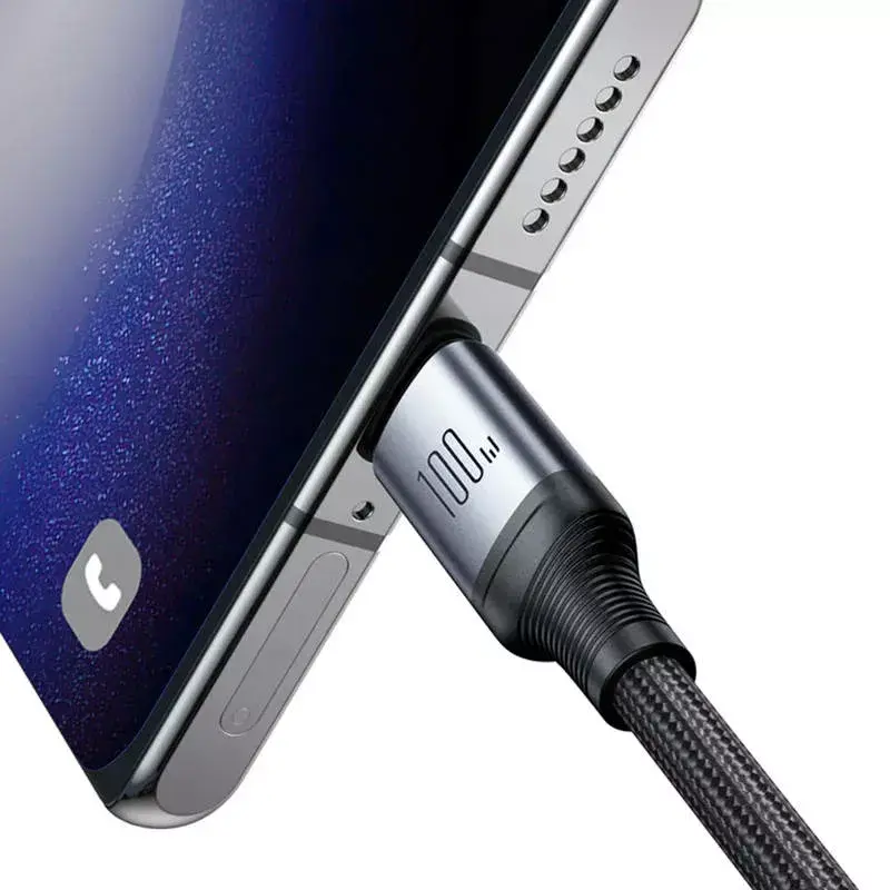 USB-C uz 2× USB-C kabelis Joyroom SA21-1T2 100W 1,5m (melns)