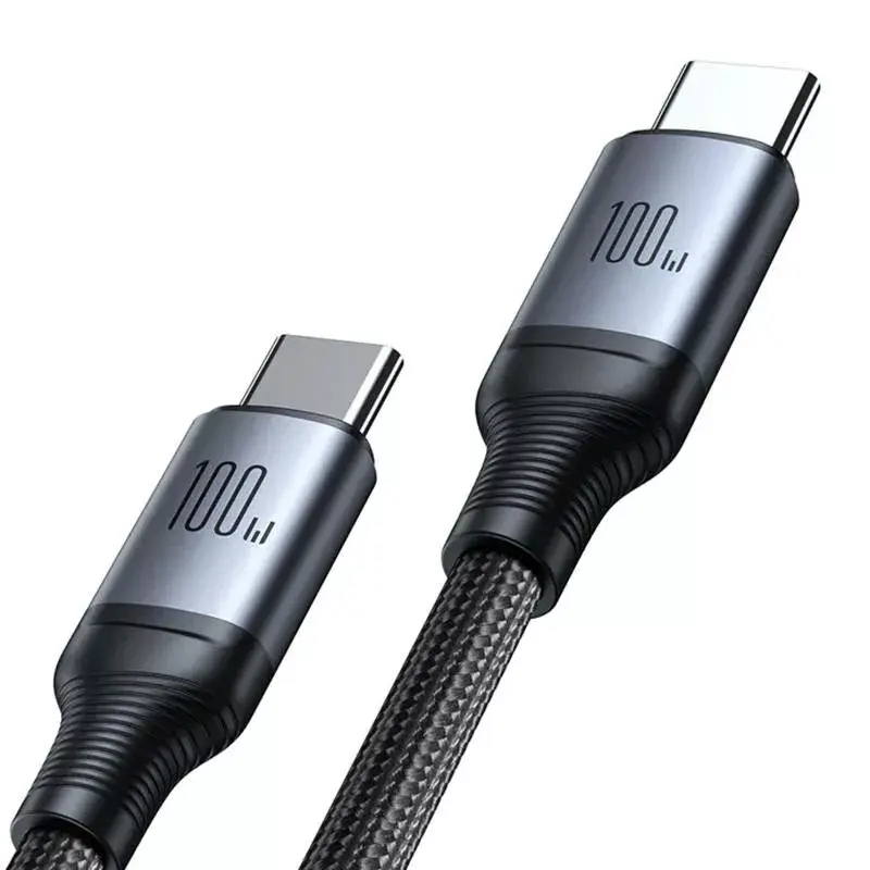 USB-C uz 2× USB-C kabelis Joyroom SA21-1T2 100W 1,5m (melns)