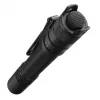 Rokas lukturītis Nitecore MT2A Pro — LED, iebūvēts Li‑Ion, USB uzlāde, 50 lm min, alumīnijs, IP68, 142,8 mm, 40 g, melns