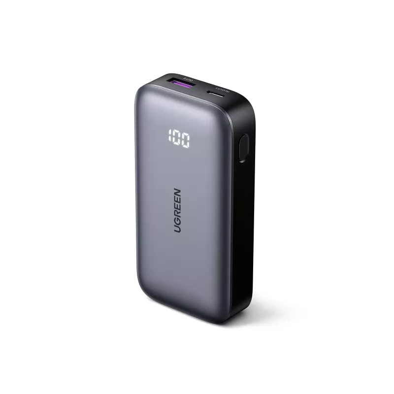 Pārnēsājams ārējais akumulators Ugreen 10000mAh Mini ātrā uzlāde 30W