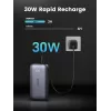 Pārnēsājams ārējais akumulators Ugreen 10000mAh Mini ātrā uzlāde 30W