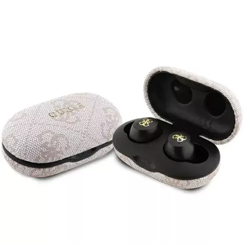 Guess GUTWSP4EGP TWS Bluetooth austiņas + ENC dokstacija rozā