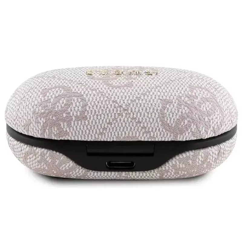 Guess GUTWSP4EGP TWS Bluetooth austiņas + ENC dokstacija rozā