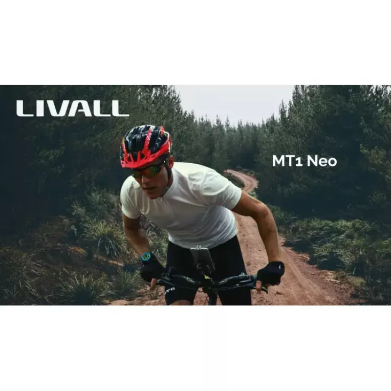 Aizsargājoša pusķivere Livall MT1 Neo — cietā apvalka, spīdīga apdare