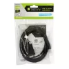Seriālais kabelis Techly IDATA-USB2-SER-1 Melns 1,5 m USB Type-A DB-9
