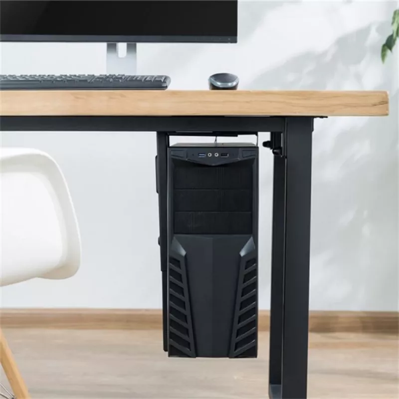 Techly ICA-CS 66 CPU turētājs Zem galda CPU turētājs Melns