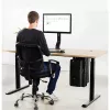 Techly ICA-CS 66 CPU turētājs Zem galda CPU turētājs Melns