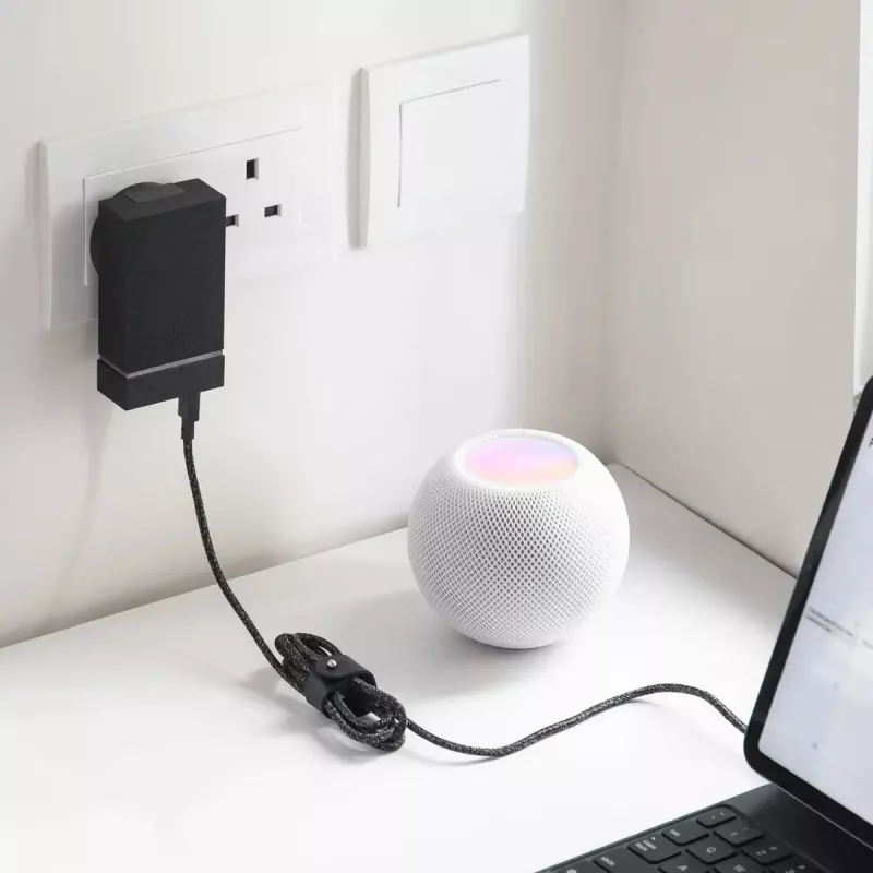 native union Belt kabelis USB-C uz USB-C 1,2 m Melns