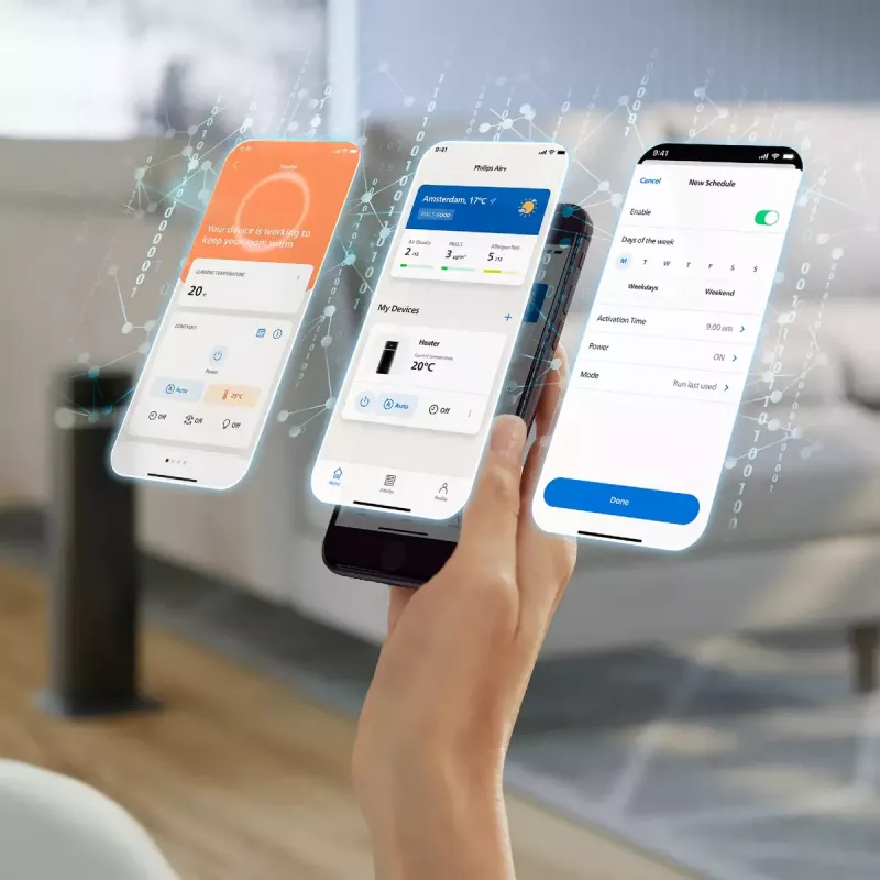Ventilatora elektriskais sildītājs Philips 5000 sērijas Smart Tower keramiskais sildītājs
