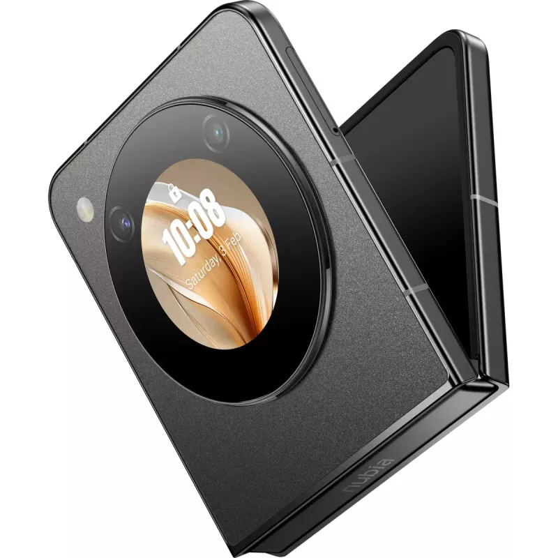 Viedtālrunis Nubia Flip 5G 6,9 collas 8 GB 256 GB Melns