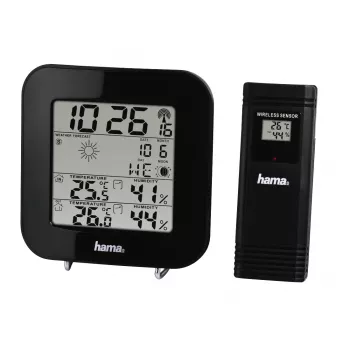 Hama EWS-200 Melns Battery