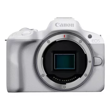 MILC kamera Canon EOS R50 balta 24,2MP 4K Ultra HD