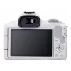 MILC kamera Canon EOS R50 balta 24,2MP 4K Ultra HD