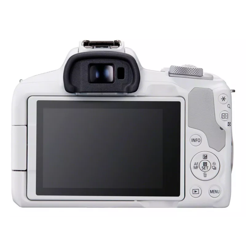 MILC kamera Canon EOS R50 balta 24,2MP 4K Ultra HD