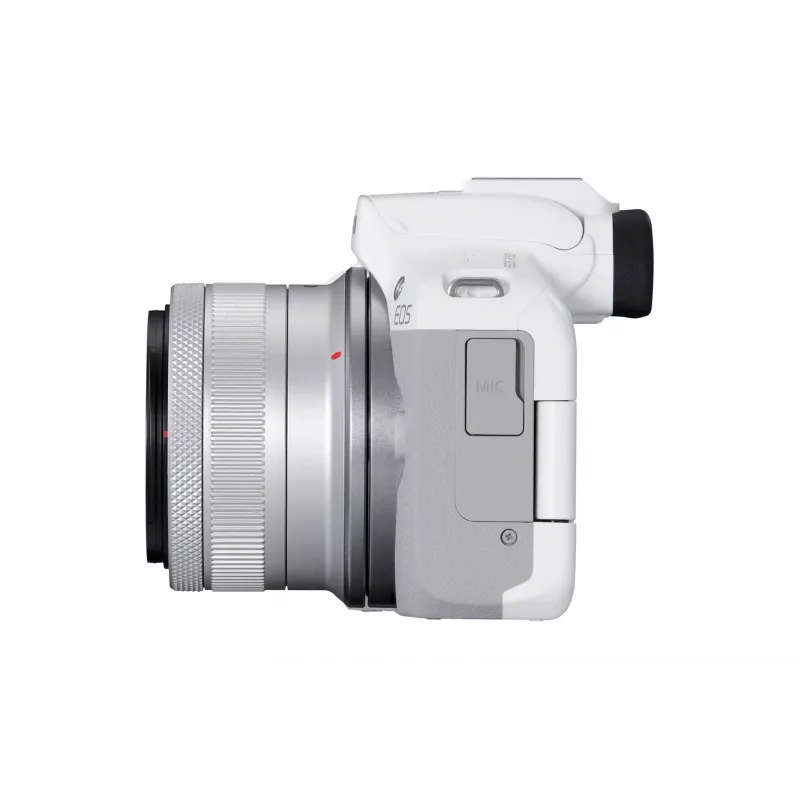 MILC kamera Canon EOS R50 balta 24,2MP 4K Ultra HD